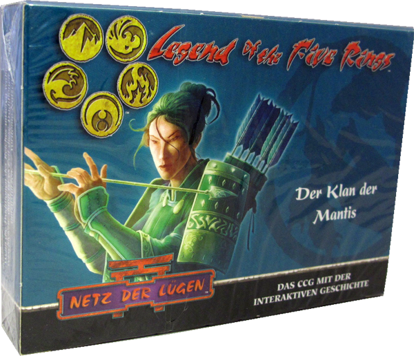 Legend of five Rings Netz der Lügen Mantis Clan Deck deutsch
