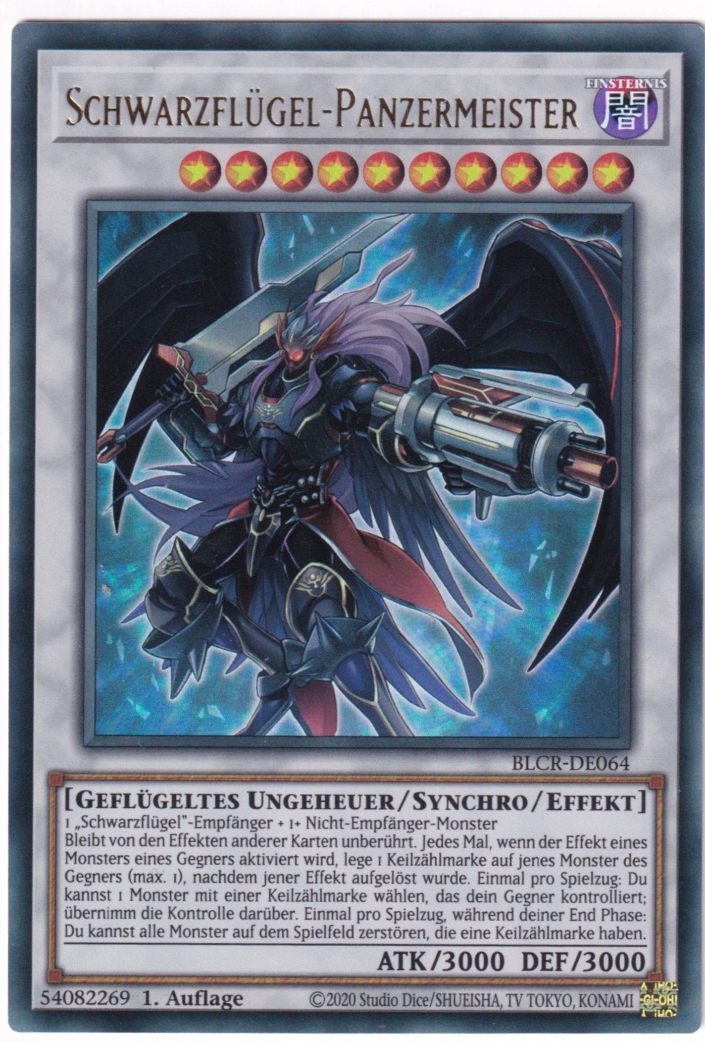 Schwarzflügel - Panzermeister 064/097 Ultra Rare  - BoL: Crystal Revenge