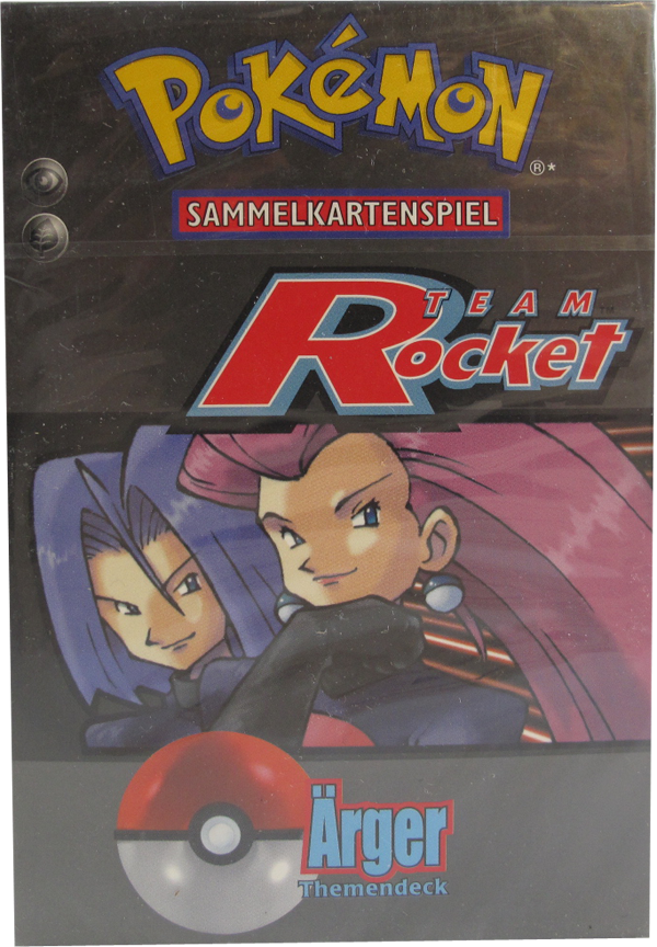 Pokemon Team Rocket Ärger Theme Deck deutsch