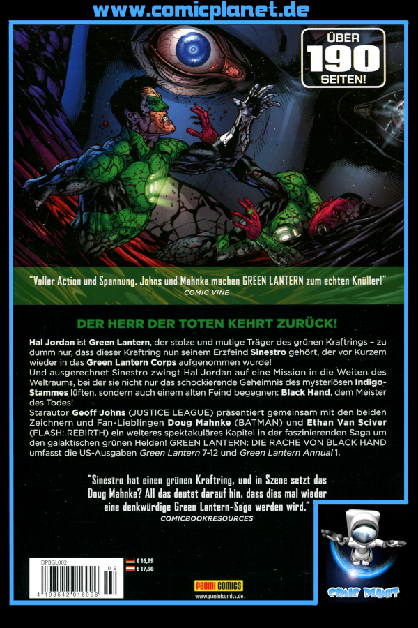 Green Lantern Band 2: Die Rache von Black Hand