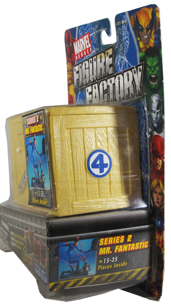 Action Figur - Marvel Heroes - Figure Factory Series 2 - Mr. Fantastic
