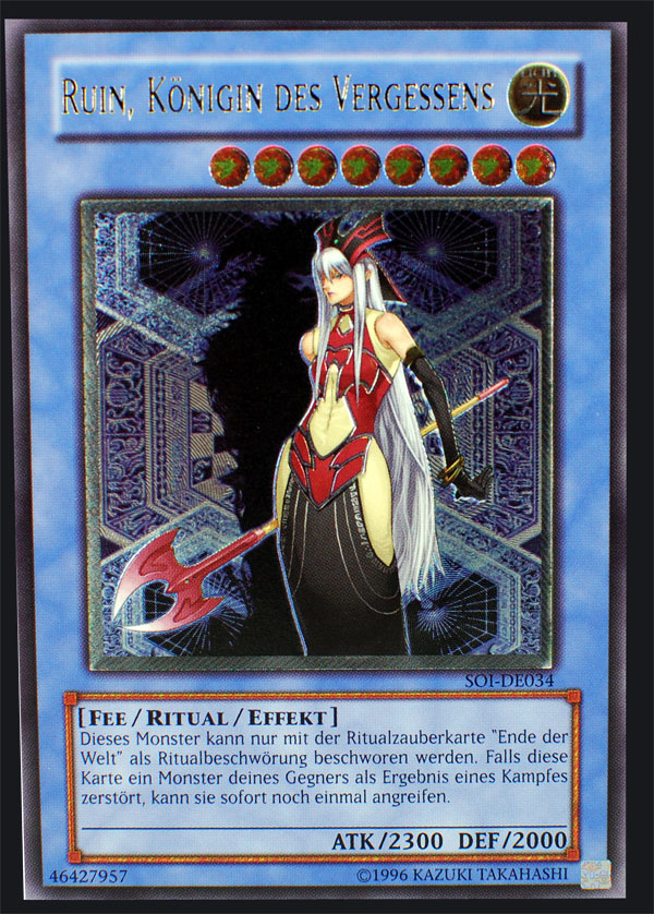 SOI-DE034 Ruin, Königin des Vergessens Ultimate Rare
