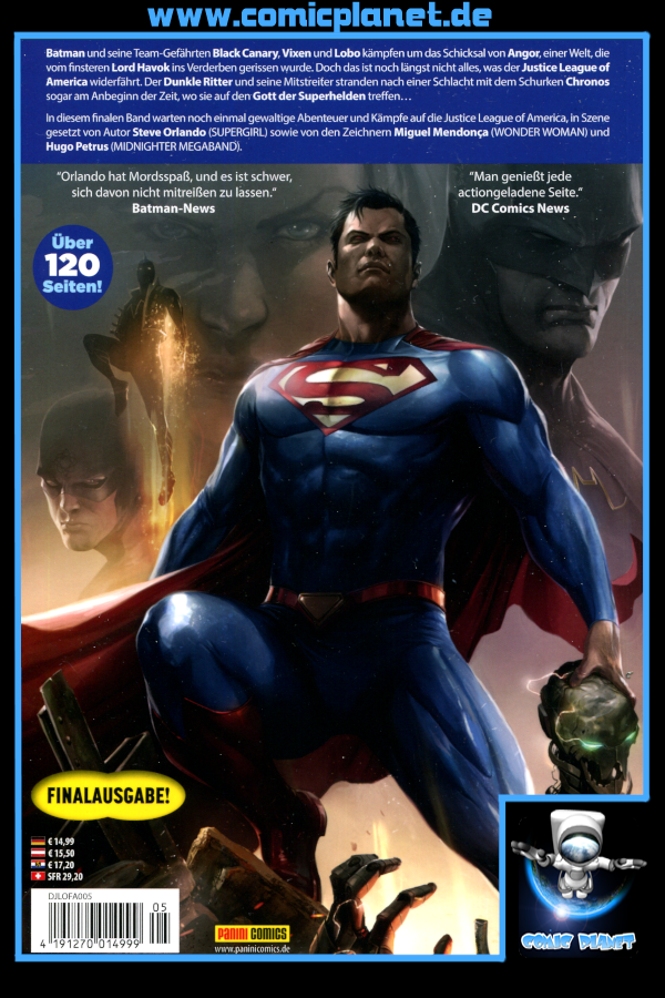 Justice League of America Band 5: Der Gott der Superhelden - Rebirth Finalausgabe!