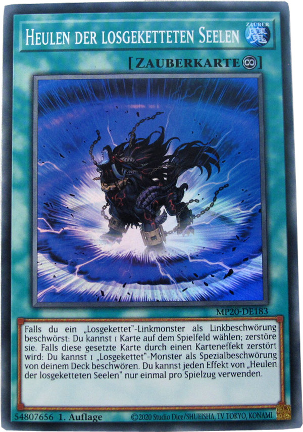MP20-DE183 Heulen der Losgeketteten Seelen Super Rare deutsch