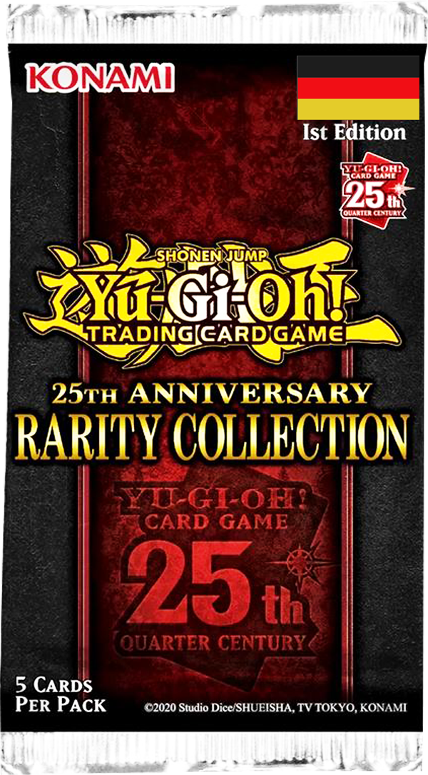 Yu-Gi-Oh! Legendary Collection: 25th Anniversary Edition - Rarity Kollektion Booster deutsch