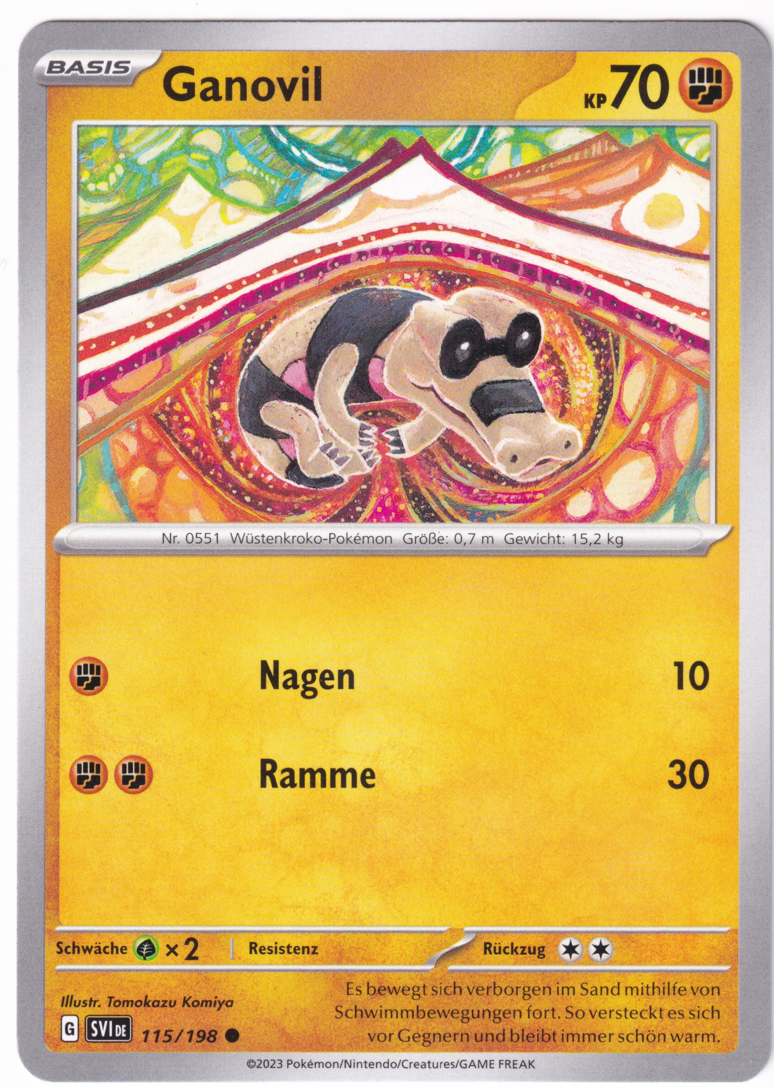 Ganovil 115/198 Common - Karmesin & Purpur Deutsch