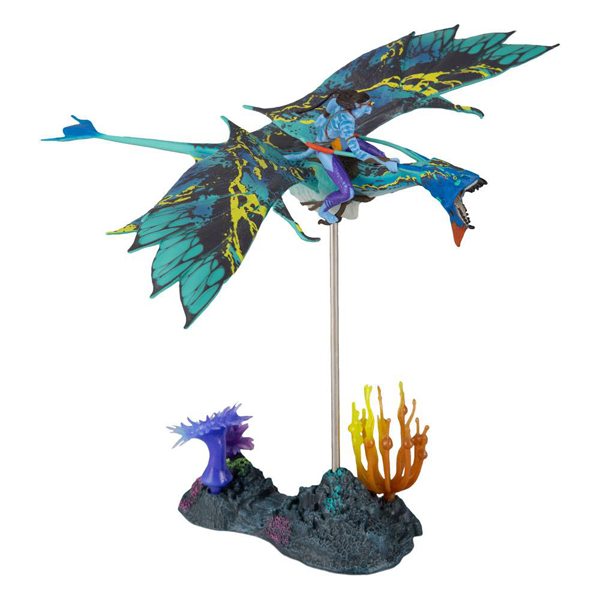 Action Figur - Avatar 2 The Way of Water - World of Pandora - Banshee Rider Neytiri