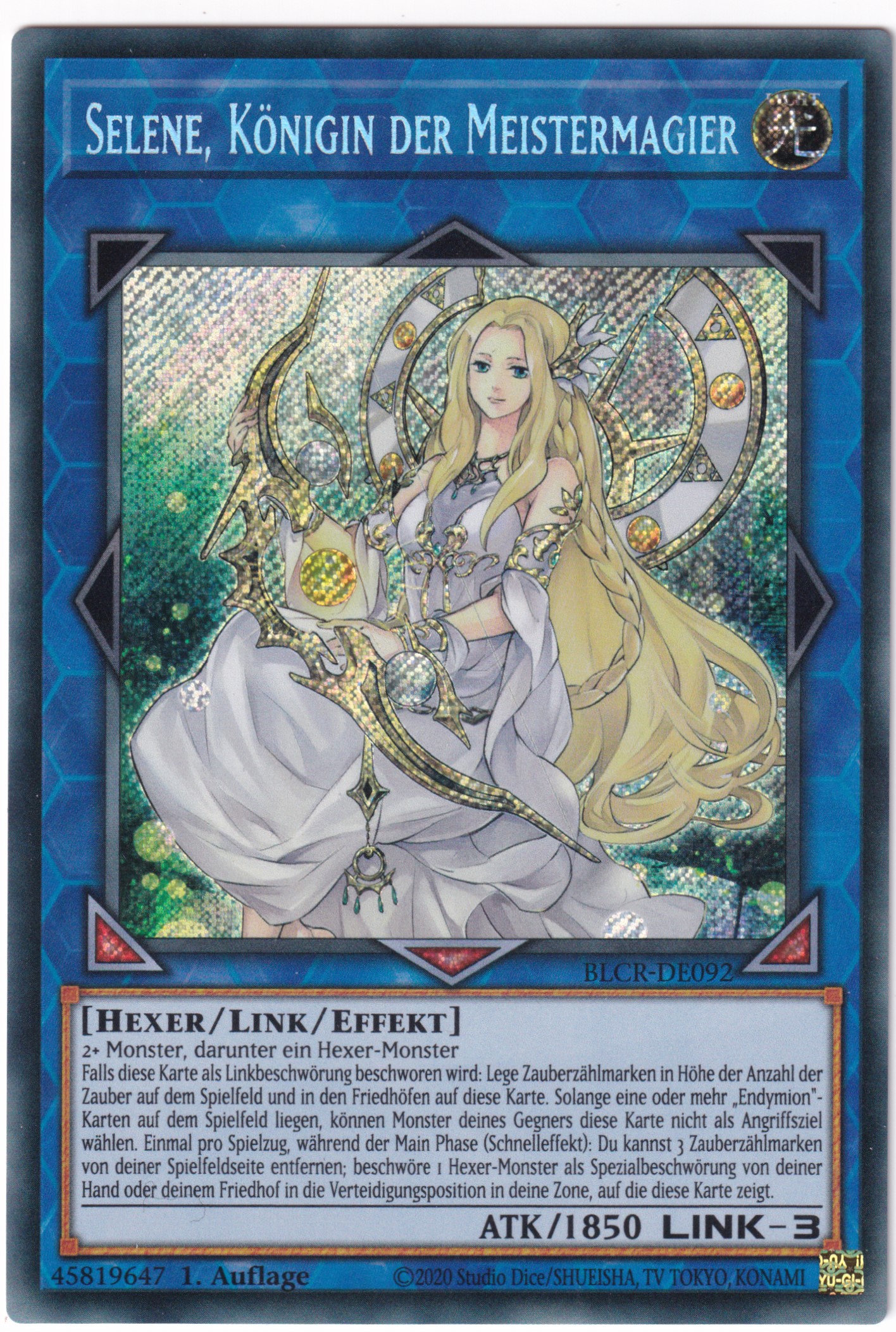 Selene, Königin der Meistermagier 092/097 Secret Rare - BoL: Crystal Revenge