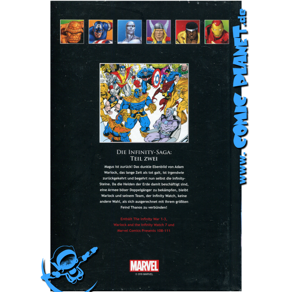Die offizielle Marvel-Comic-Sammlung 151 (HC) - Die Infinity-Saga Teil zwei