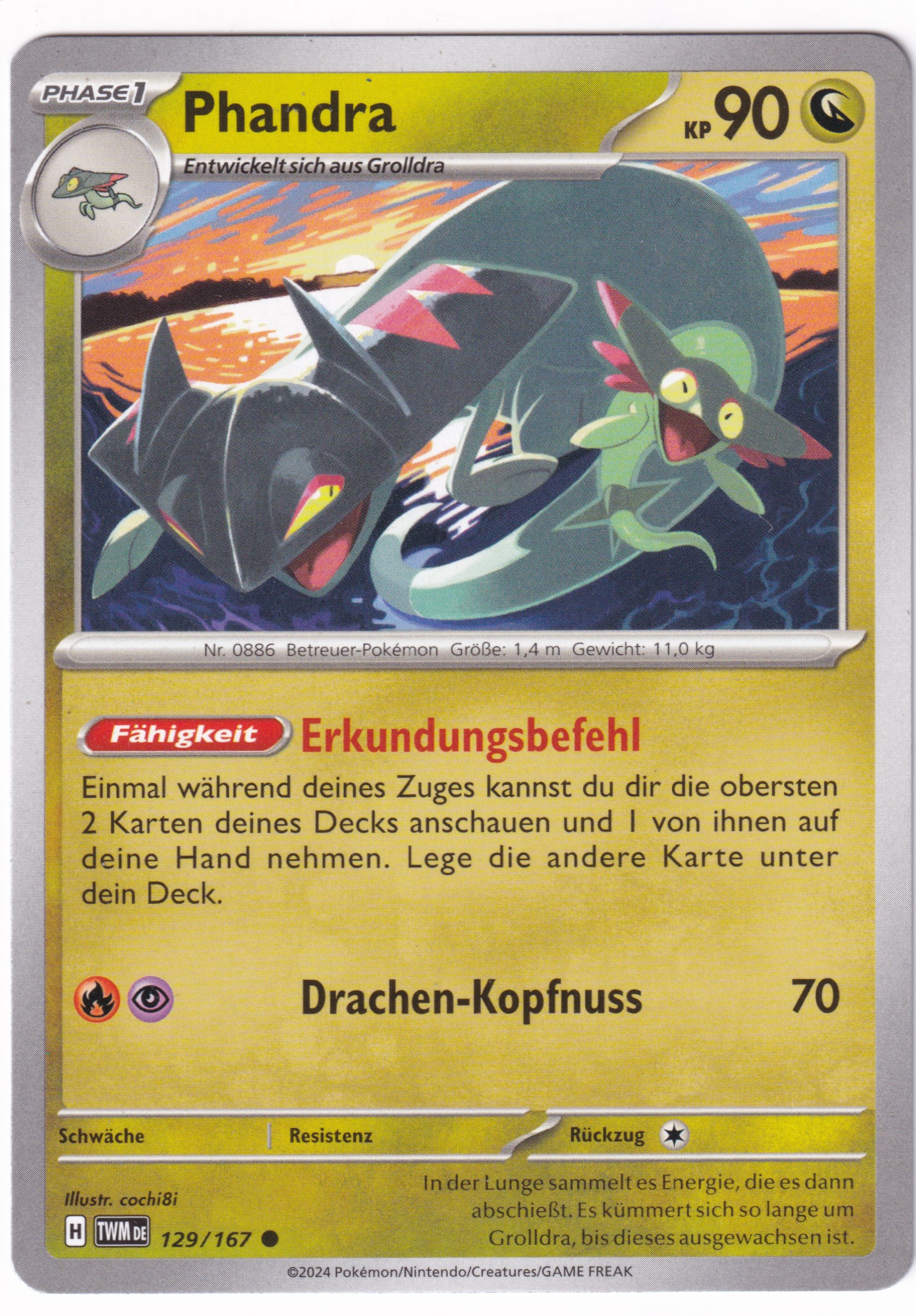 Phandra 129/167 Common - Karmesin & Purpur - Maskerade im Zwielicht Deutsch