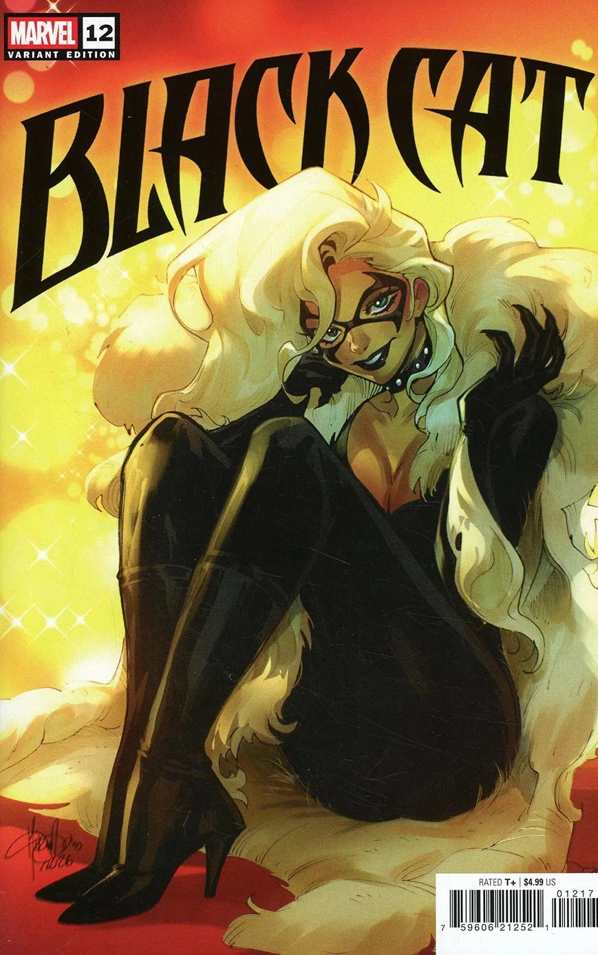 BLACK CAT #12 INCV 1:25 MIRKA ANDOLFO VARIANT