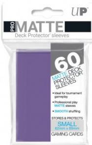 Ultra Pro - Small - Matte - Purple- 60 Hüllen - Deck Protector Sleeves