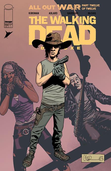 WALKING DEAD DELUXE #126 CVR B CHARLIE ADLARD