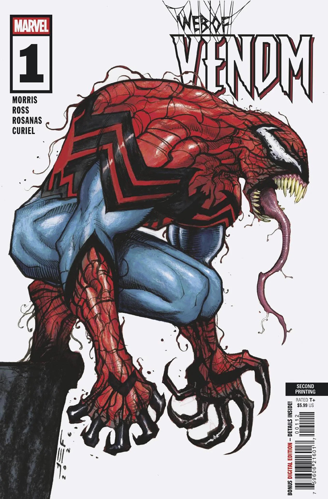 WEB OF VENOM #1 JUAN FERREYRA 2ND PRINTING VARIANT