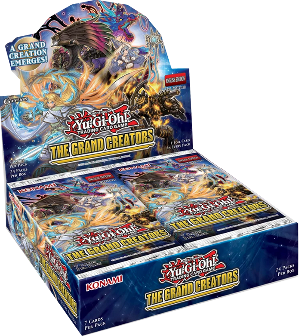 Yu-Gi-Oh! The Grand Creators Booster Display englisch