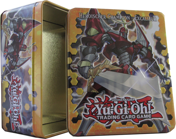 Yu-Gi-Oh! Tin Box 2012 Heroischer Champion Excalibur- Ohne Inhalt