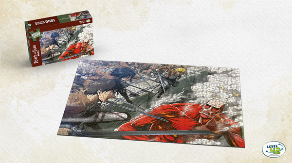 1000 Teile Puzzle - Attack on Titan - Fight