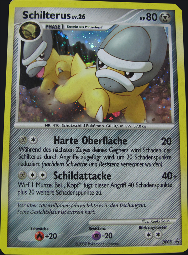 Pokemon Schilterus LV.26 - DP08