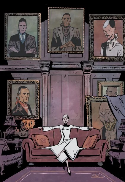 Fall of the House of Slaughter #1 Charretier Virgin Variant