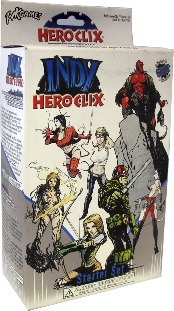 Indy Hero Clix Starter Set deutsch