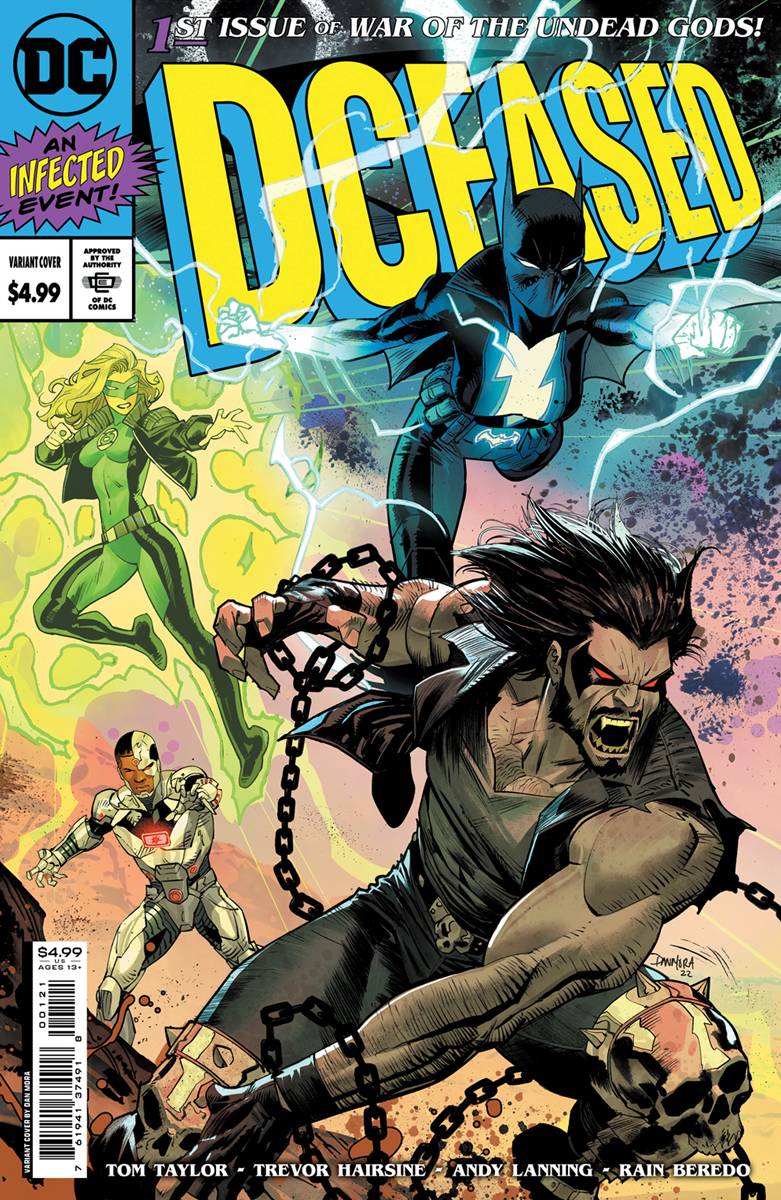 DCEASED WAR OF UNDEAD GODS #1 (OF 8) Connecting Cover