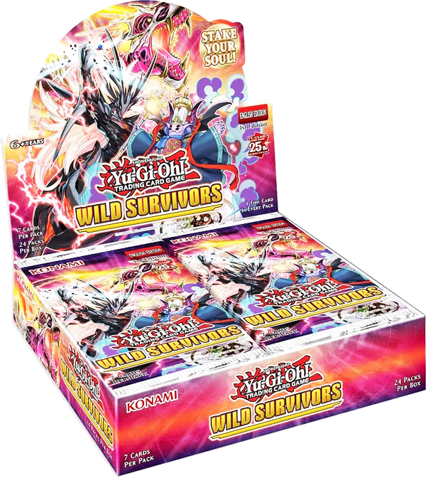 Yu-Gi-Oh! Wild Survivors Booster Display englisch