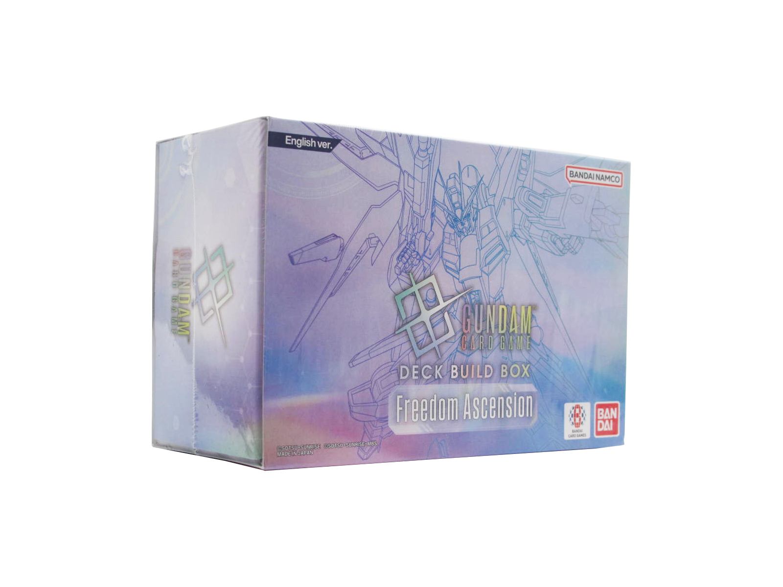 Gundam Card Game Freedom Ascension Deck Build Box SC01 englisch