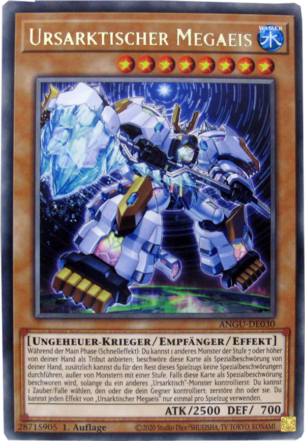 ANGU-DE030 Ursarktischer Megaeis Rare deutsch