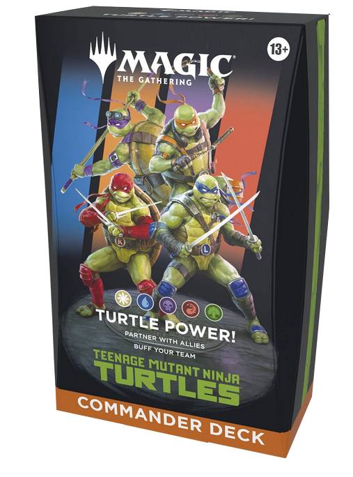 Magic Teenage Mutant Ninja Turtles Turtle Power Commander Deck englisch