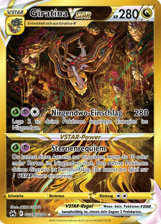 Giratina-Vstar GG69/GG70 Galar-Gallerie  - Zenit der Könige Deutsch