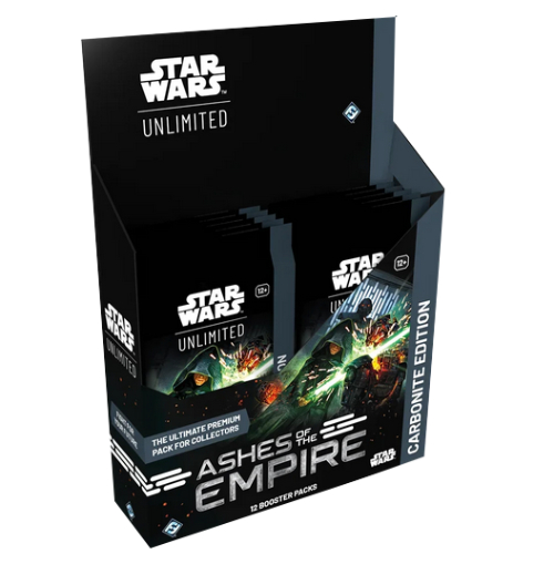 Star Wars: Unlimited - Ashes of the Empire Carbonite Booster Display englisch