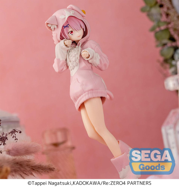 Figur - Re:Zero: Starting Life in a Another World - XStellar Figure - Ram (Mofumofu Pack)