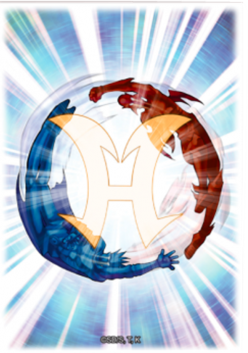 Yu-Gi-Oh! Elemental Hero Card Sleeves (50 Sleeves)