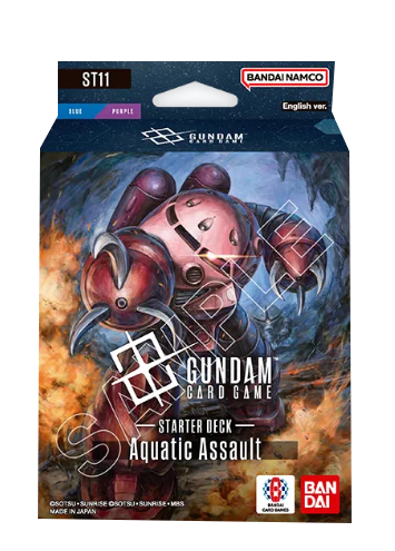 Gundam Card Game Starter Deck ST11 Aquatic Assault englisch