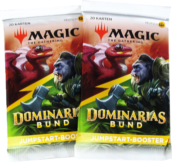 Magic Dominarias Bund Jumpstart 2-Booster Set-Pack deutsch