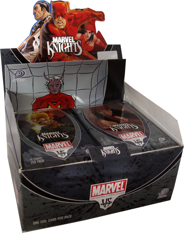 VS System Marvel Knights Booster Display offen englisch