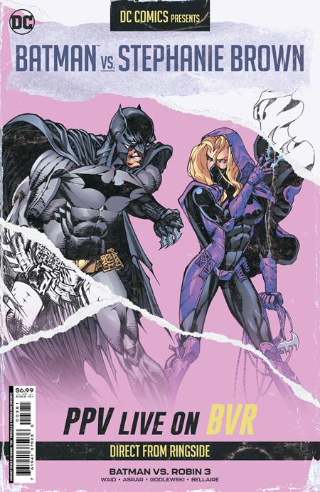 BATMAN VS ROBIN #3 (OF 5) CVR H - FIGHT POSTER CARD STOCK VAR