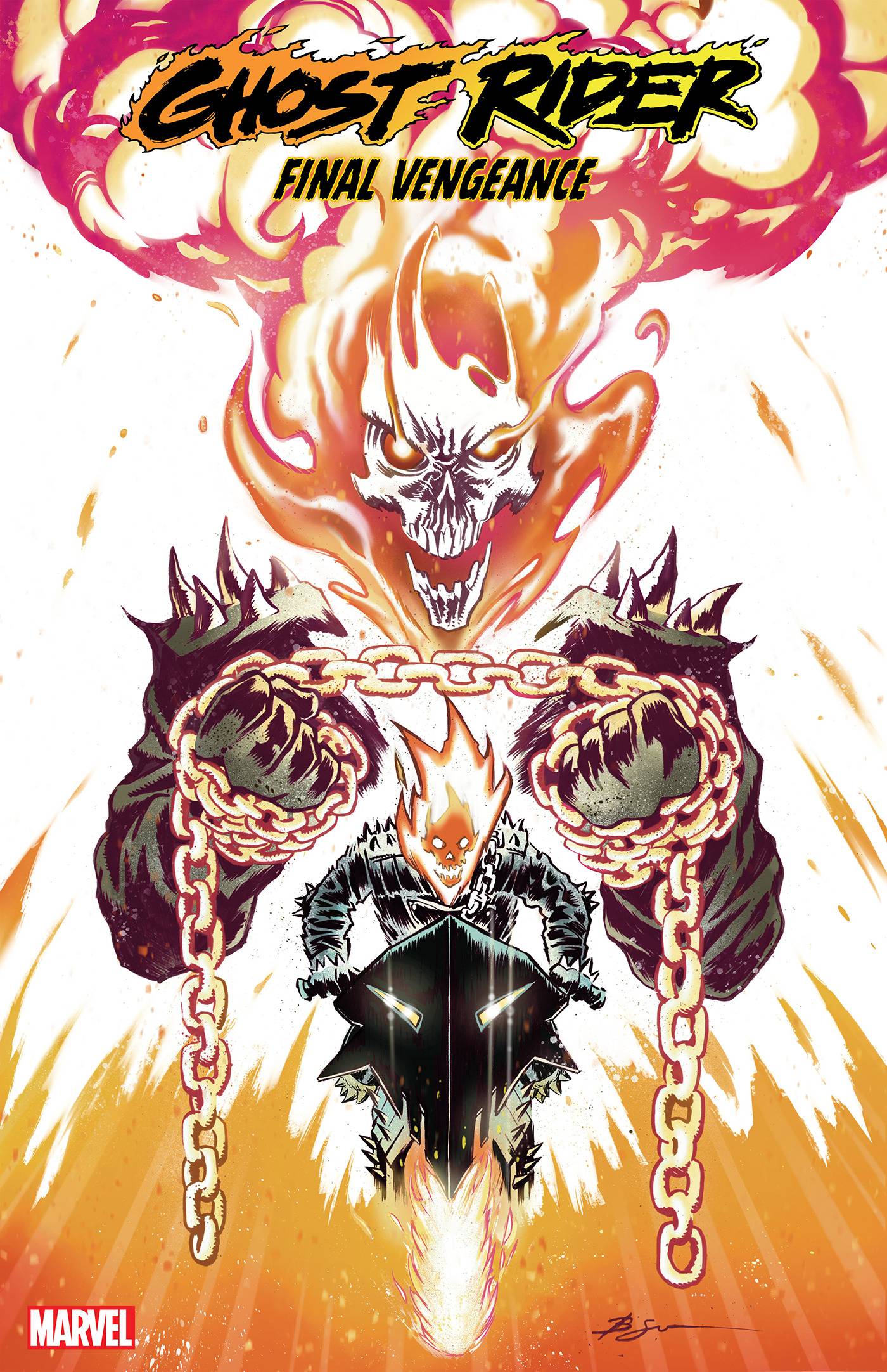 GHOST RIDER FINAL VENGEANCE #1 BEN SU - FOIL-  VAR