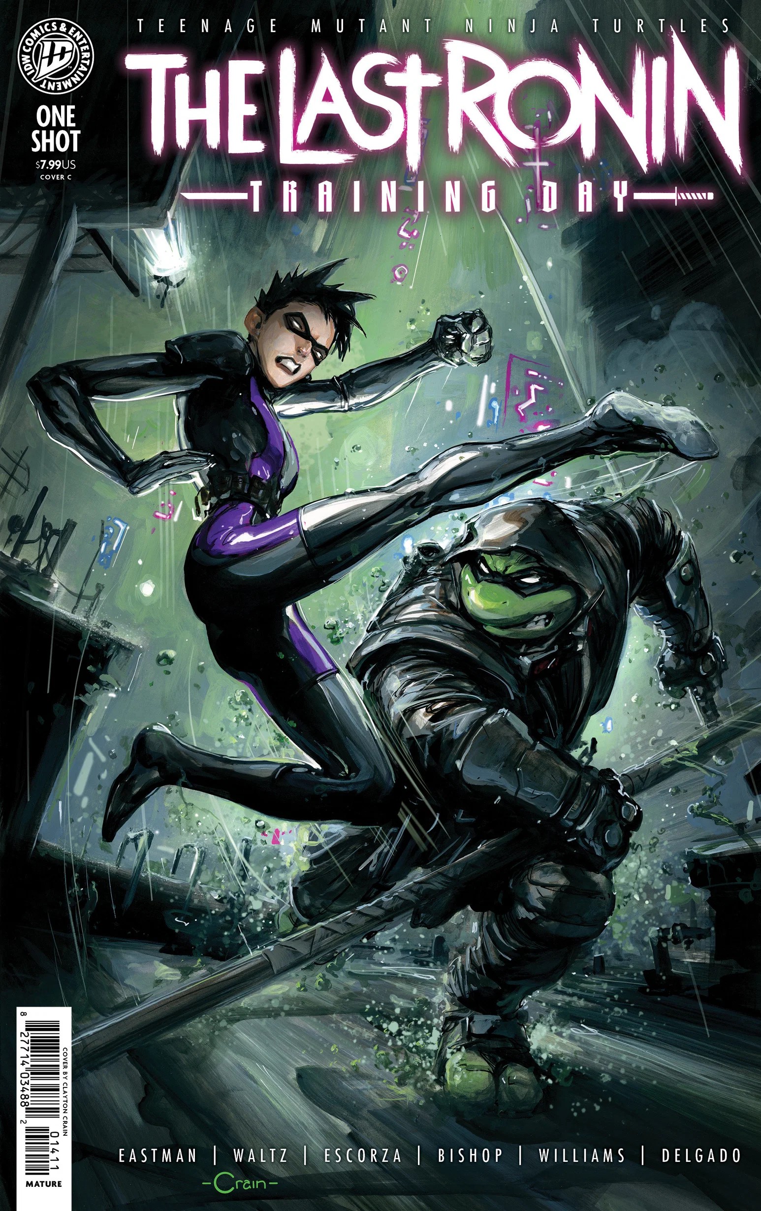 Teenage Mutant Ninja Turtles: The Last Ronin--Training Day Variant C (Crain)