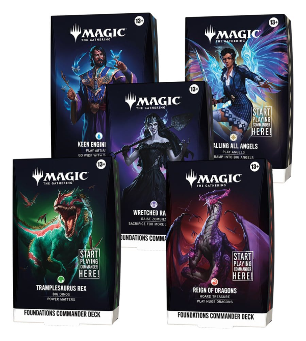Magic Reality Fracture Foundations 5er SET Commander Deck englisch