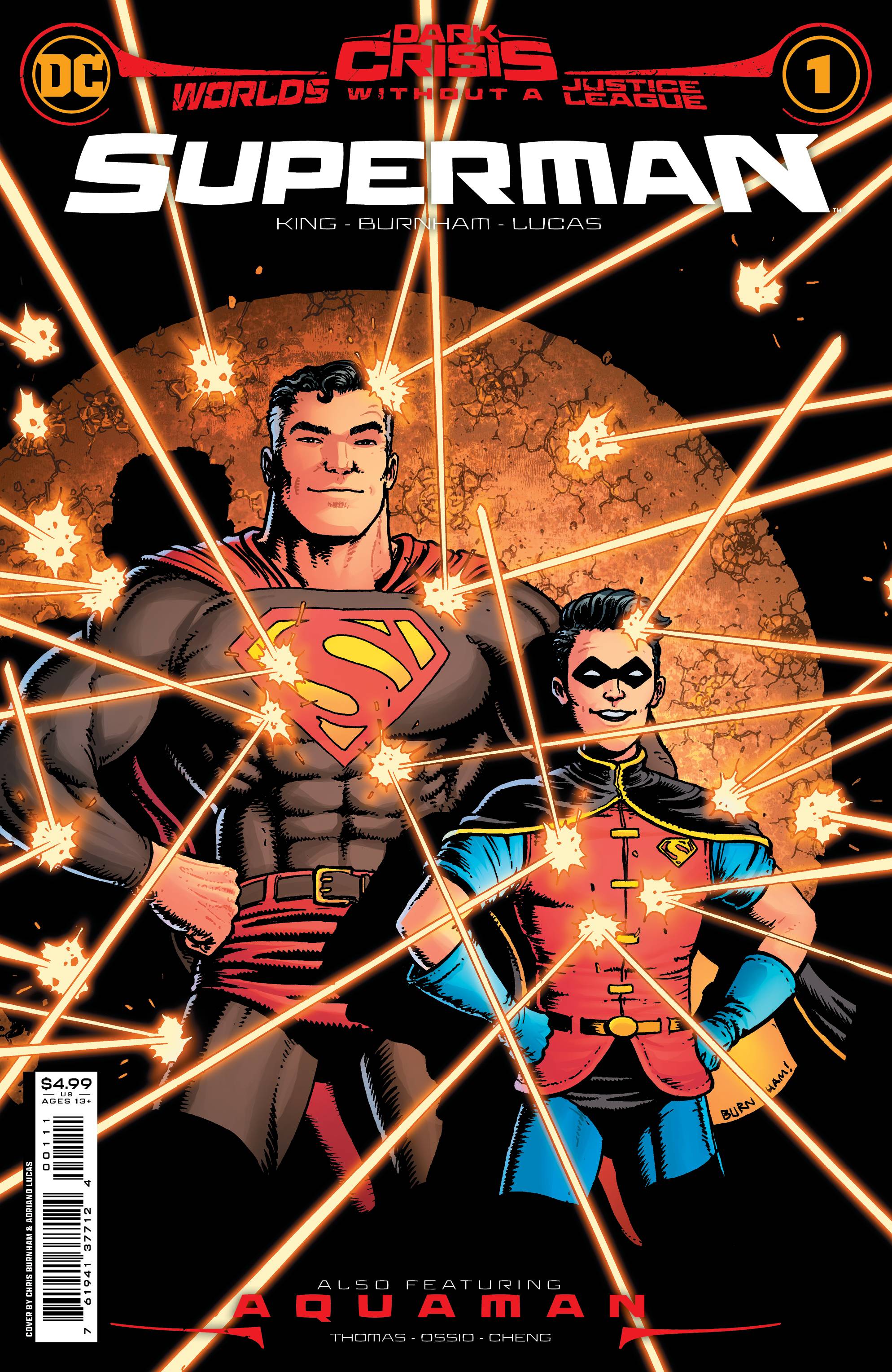 DARK CRISIS WORLDS WITHOUT a Justice League - SUPERMAN - Card Stock