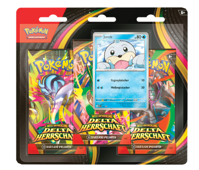 Pokemon Mega-Entwicklung Delta Herrschaft 3er Booster Blister - Jurob deutsch