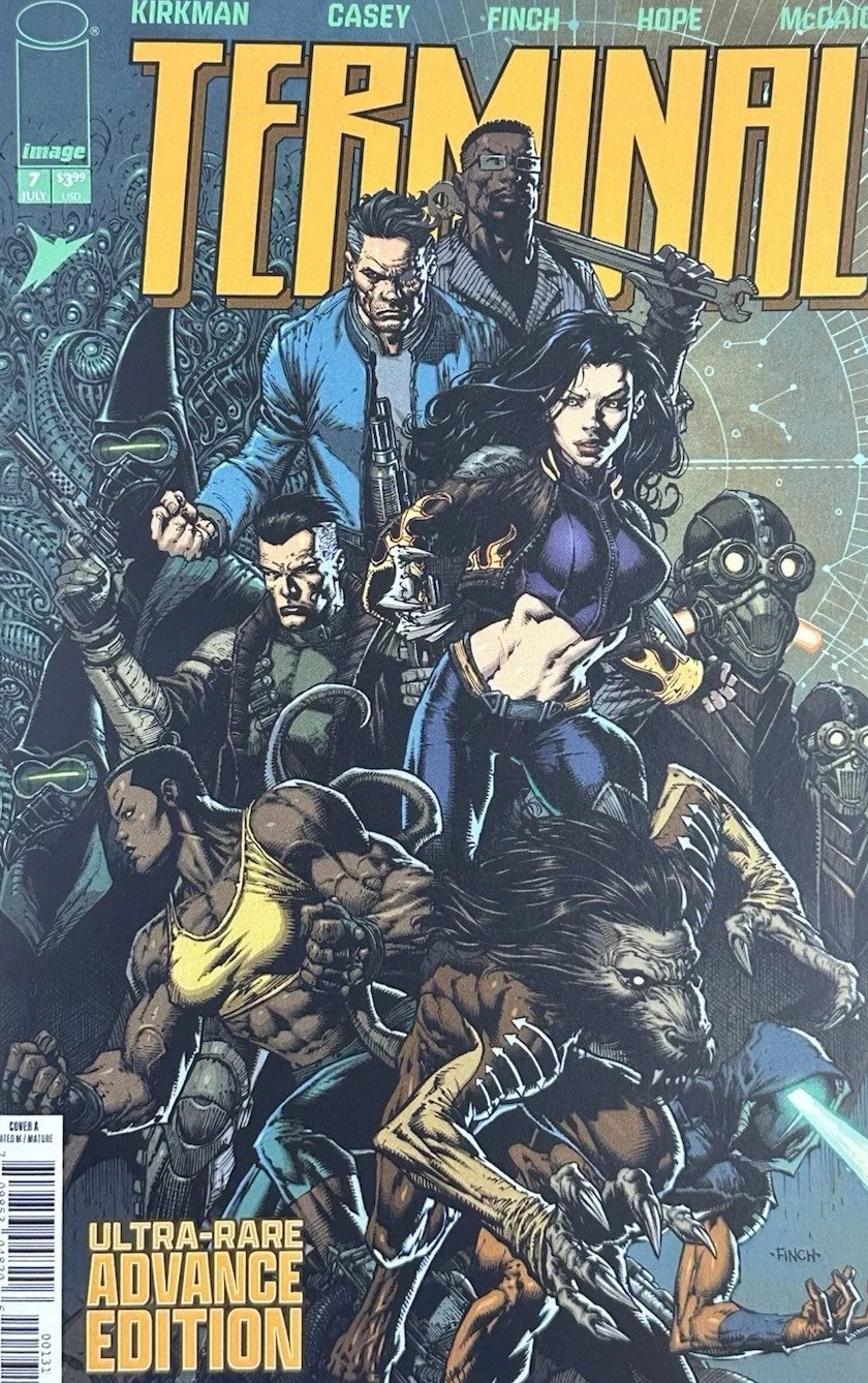 TERMINAL #7 ADVANCE EDITION DAVID FINCH VAR