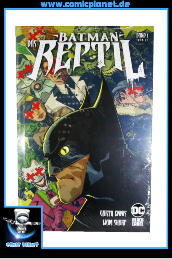 Batman Band 01 HC Variant (von 2): Das Reptil - limitiert auf 444