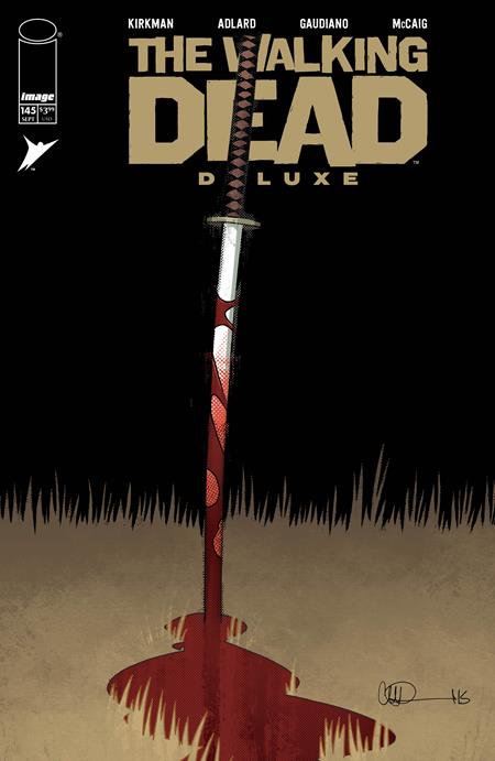 WALKING DEAD DELUXE #145 CVR B CHARLIE ADLARD