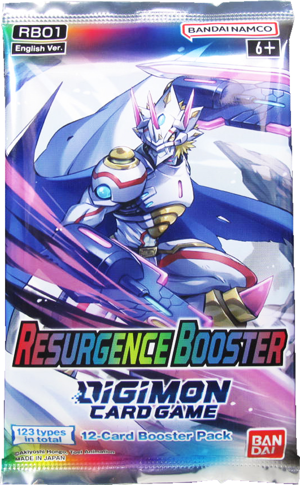 Digimon Card Game Resurgence Set Booster RB01 englisch