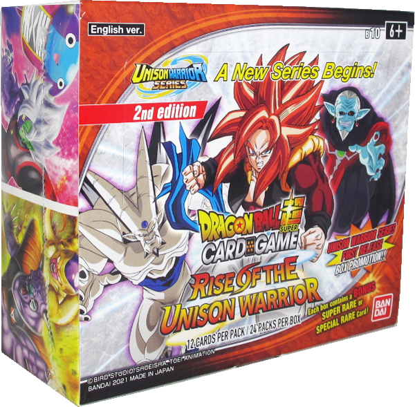 Dragonball Super Card Game Rise of the Unison Warrior Booster Display englisch