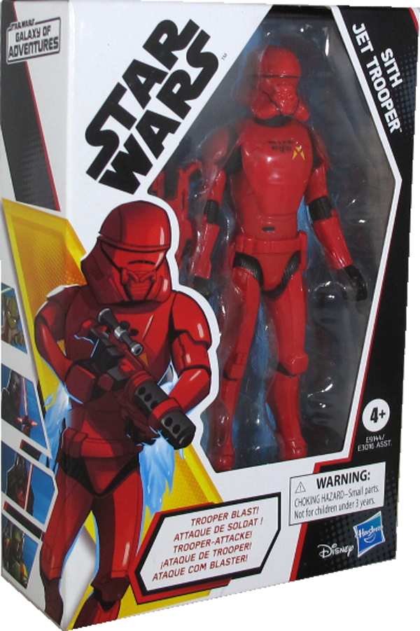 Star Wars Actionfigur - Galaxy of Adventures Series - Sith Jet Trooper