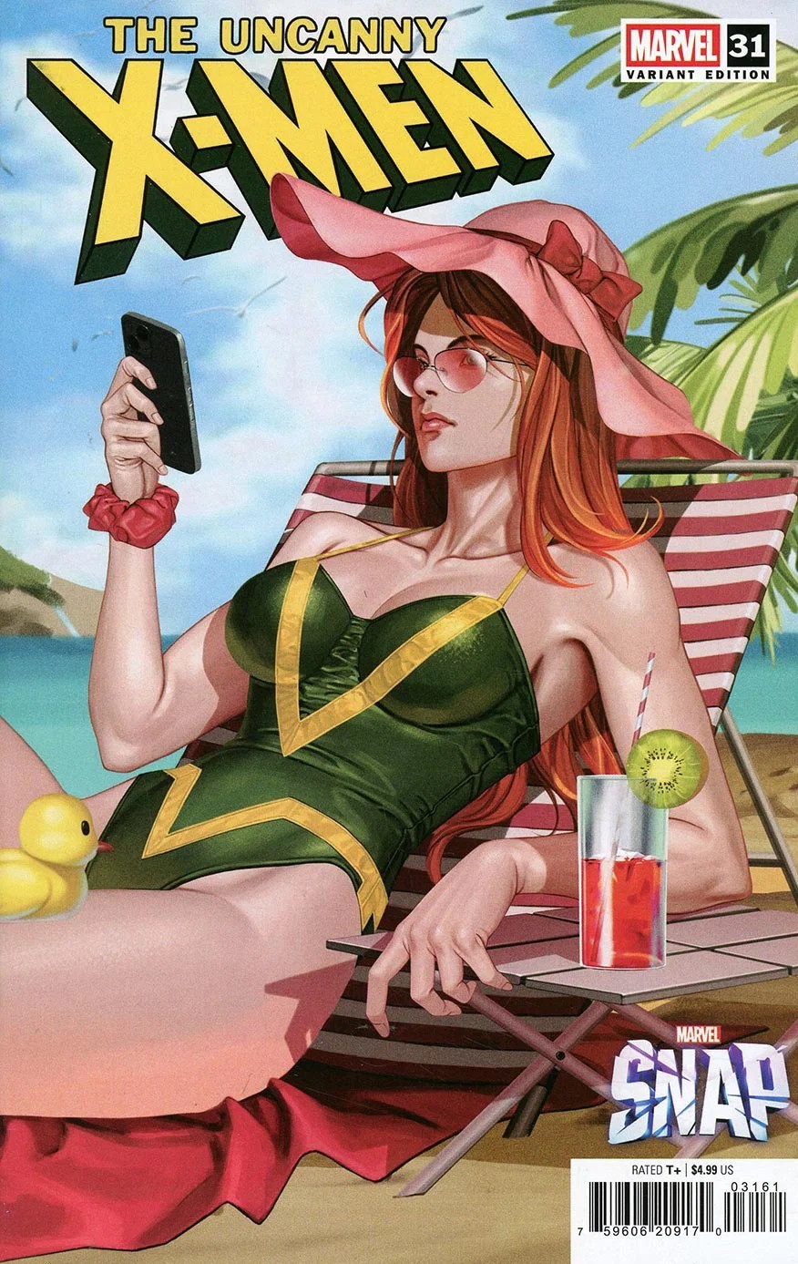 UNCANNY X-MEN #31 INHYUK LEE MARVEL SNAP SWIMSUIT VARIANT