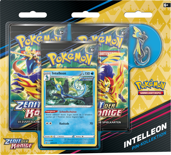 Pokemon Zenit der Könige Intelleon Pin-Kollektion deutsch